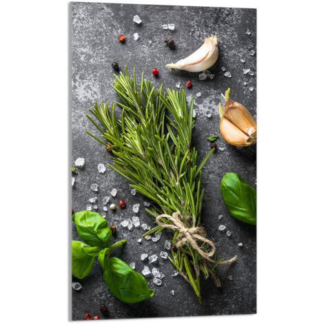 PLANCHE À DÉCOUPER EN VERRE 30x52 Épices (1/5)