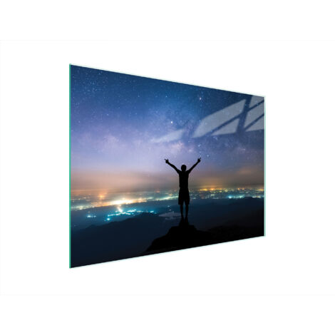 PLANCHE À DÉCOUPER EN VERRE 40x30 ÉTOILES (1/5)