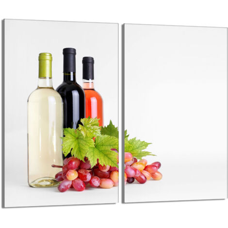 Plaque de protection en verre pour poêle 2x30x52 Wine (1/5)