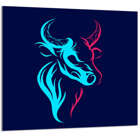PANNEAU DE VERRE POUR CUISINE 65x60 Bull (1/5)