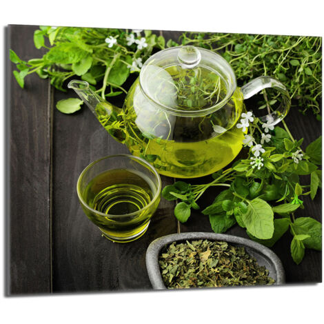 Plaque de protection en verre pour le poêle 60x52 Drink