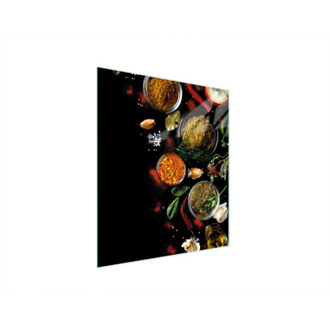 PLANCHE À DÉCOUPER EN VERRE 45x52 ÉPICES (1/5)