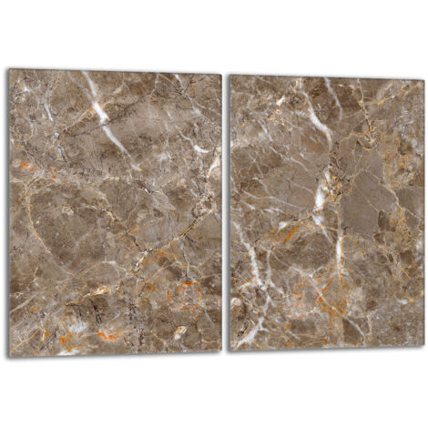 Protection de plaque de cuisson en verre 2x40x52 Marbre (1/5)