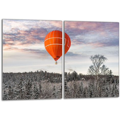 Plaque de protection en verre pour poêle 2x40x52 Balon (1/5)
