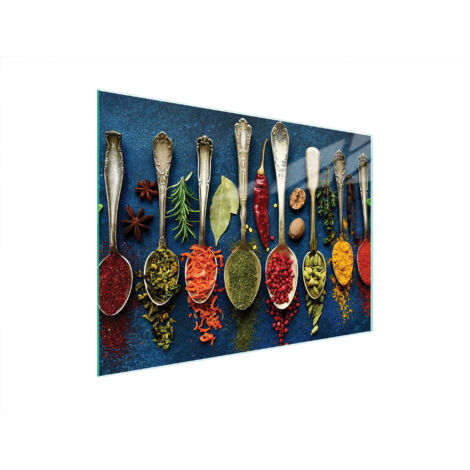 PLANCHE À DÉCOUPER EN VERRE 40x30 ÉPICES (1/5)
