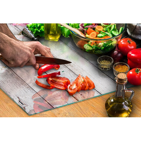 Planche à Decouper En Verre