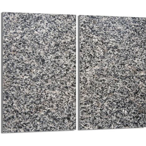 Plaque de protection en verre pour le poêle 2x30x52 Granit (1/5)
