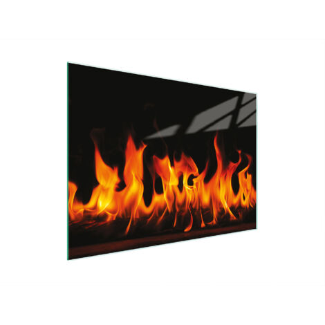 PLANCHE À DÉCOUPER EN VERRE 30x22 FEU (1/5)