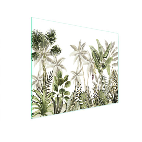 PLANCHE À DÉCOUPER EN VERRE 52x30 FEUILLES
