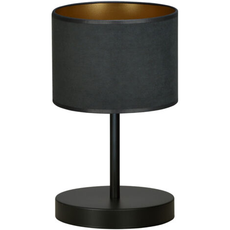 Emibig LAMPE DE NUIT 1xE27 60W HILDE LN1 BL NOIR 1054/LN1 (1/5)