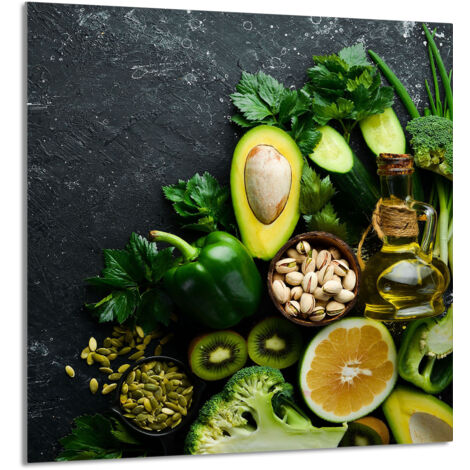 PANNEAU DE VERRE POUR CUISINE 60x65 Avocat (1/5)