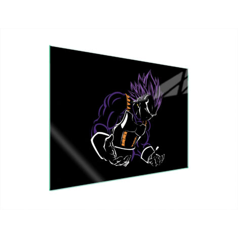 PLAQUE DE PROTECTION EN VERRE POUR POÊLE 70x52 ANIME (1/5)