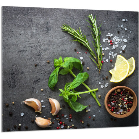 PANNEAU DE VERRE POUR CUISINE 65x60 Ardoise (1/5)