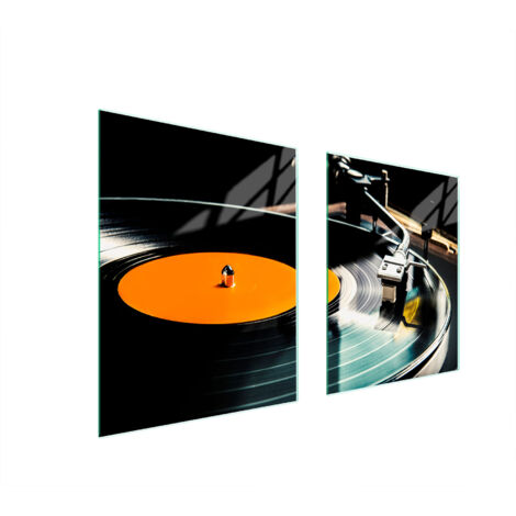 PLAQUE DE PROTECTION DE POÊLE EN VERRE 85x52 VINYLE (1/5)