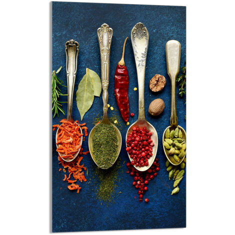 PLANCHE À DÉCOUPER EN VERRE 30x52 Épices (1/5)