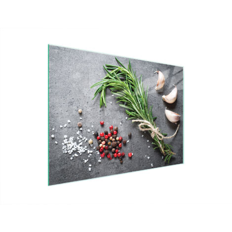 PLANCHE À DÉCOUPER EN VERRE 40x30 ÉPICES (1/5)
