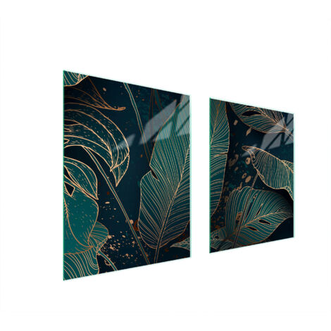 PLAQUE DE PROTECTION EN VERRE POUR POÊLE 85x52 FEUILLES (1/5)