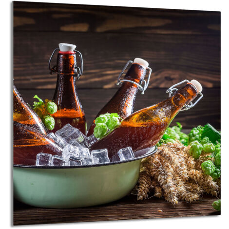 PANNEAU EN VERRE POUR CUISINE 60x65 Bouteilles (1/5)