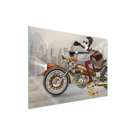 PLAQUE DE PROTECTION EN VERRE POUR RÉCHAUD 70x52 MOTO (1/5)