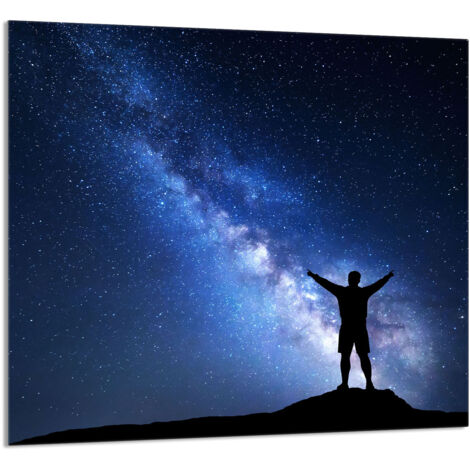 PANNEAU DE VERRE POUR CUISINE 65x60 Étoiles (1/5)
