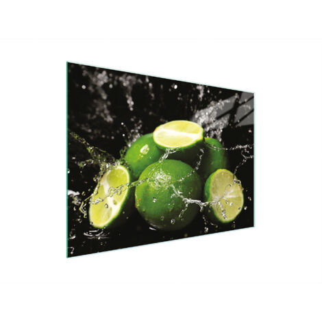 PLANCHE À DÉCOUPER EN VERRE 30x22 LIME