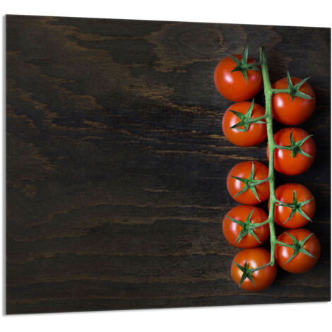 PANNEAU DE VERRE POUR CUISINE 65x60 Tomate (1/5)