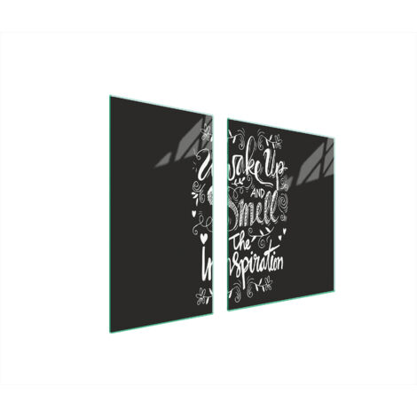PLAQUE DE PROTECTION EN VERRE POUR POÊLE 90x52 NOIRE