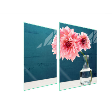 PLAQUE DE PROTECTION EN VERRE POUR POÊLE 70x52 DALIA (1/5)