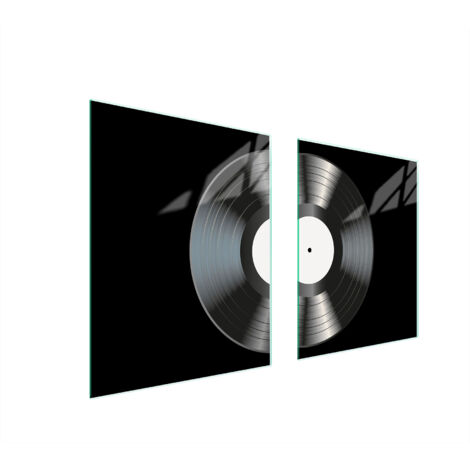 PLAQUE DE PROTECTION DE POÊLE EN VERRE 85x52 VINYLE (1/5)