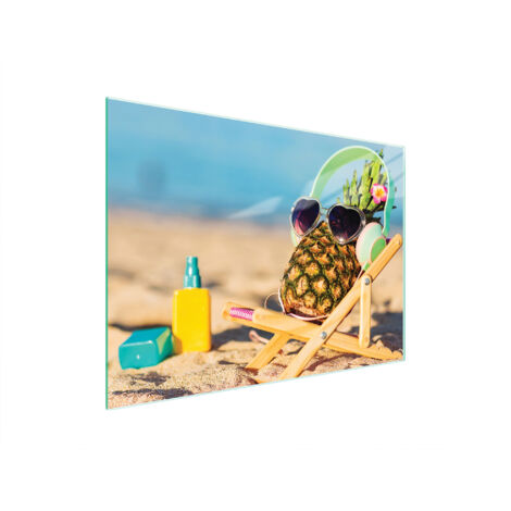 PLANCHE À DÉCOUPER EN VERRE 40x30 ANANAS (1/5)