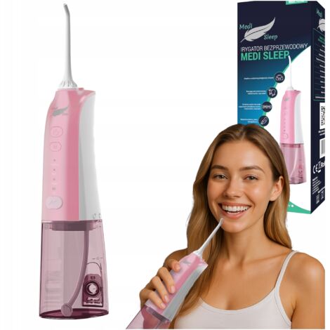 IRRIGATEUR DENTAIRE À IMPULSIONS SANS FIL 4 MODES 5 BUSES