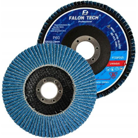 DISQUE À LAMELLES 125 gr 60 ZIRCONIUM