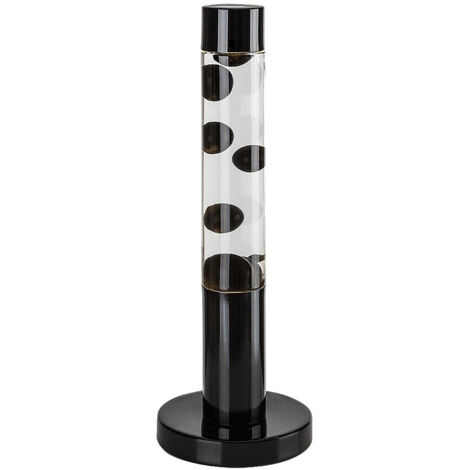 Lampe à lave décorative noire pour salon chambre LED 25W LAVASTIC Rabalux