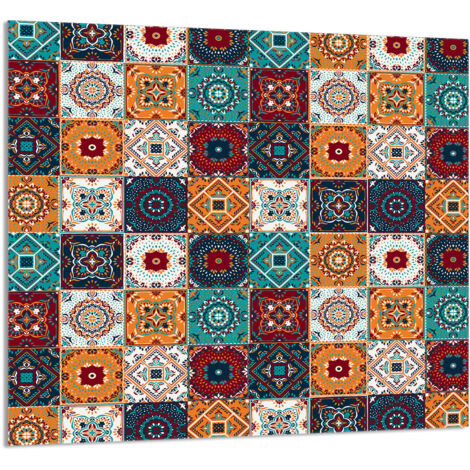 PANNEAU DE VERRE POUR CUISINE 65x60 Mosaïque (1/5)