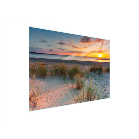PLANCHE À DÉCOUPER EN VERRE 40x30 PLAGE (1/5)