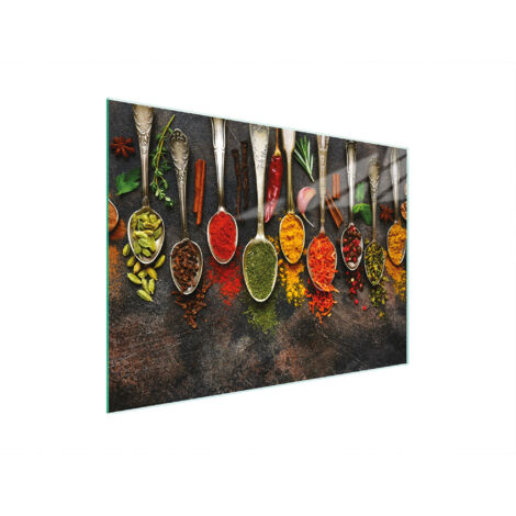 PLANCHE À DÉCOUPER EN VERRE 30x22 ÉPICES (1/5)