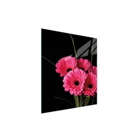 PLANCHE À DÉCOUPER EN VERRE 45x52 GERBERA