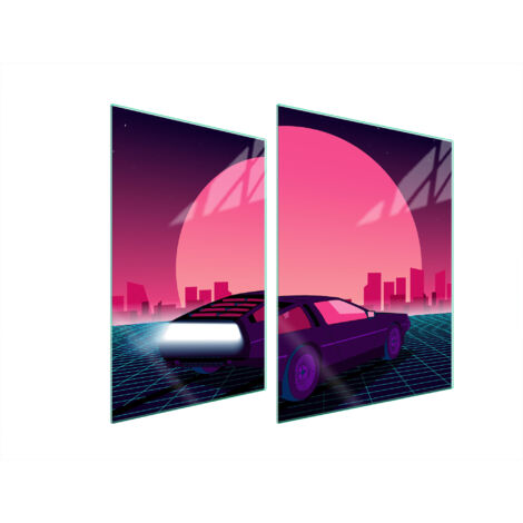 PLAQUE DE PROTECTION EN VERRE POUR POÊLE 70x52 AUTO (1/5)