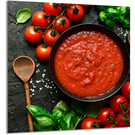 PANNEAU DE VERRE POUR CUISINE 60x65 Food (1/5)