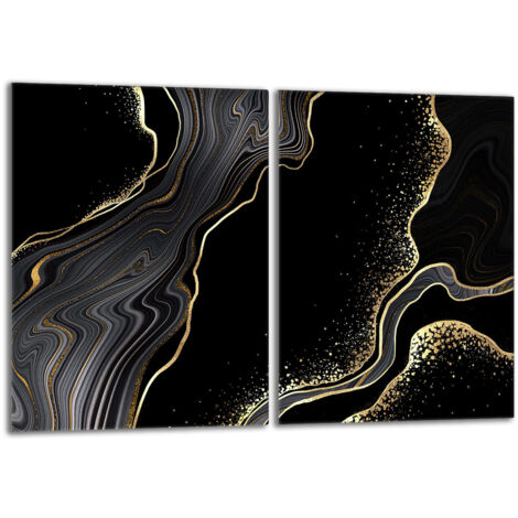 Protection de plaque de cuisson en verre 2x40x52 Marbre (1/5)