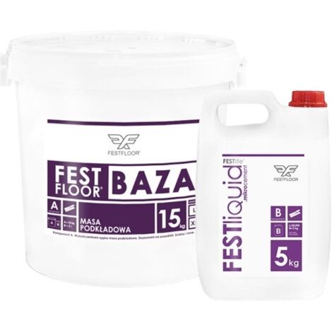 FESTFLOOR BAZA 15+5 kg - base en microciment - granulométrie L (1/4)