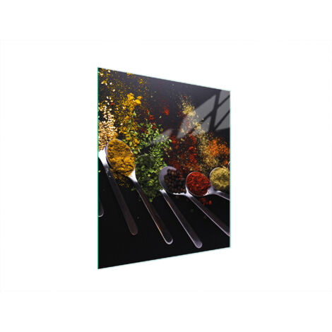 PLANCHE À DÉCOUPER EN VERRE 45x52 ÉPICES (1/5)