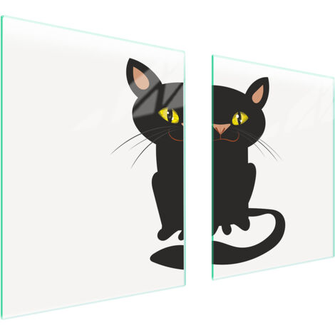 PLAQUE DE PROTECTION EN VERRE POUR POÊLE 85x52 CAT (1/5)