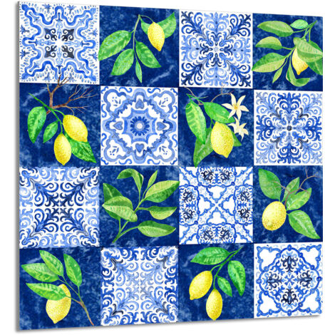 PANNEAU DE VERRE POUR CUISINE 60x65 Mosaïque (1/5)