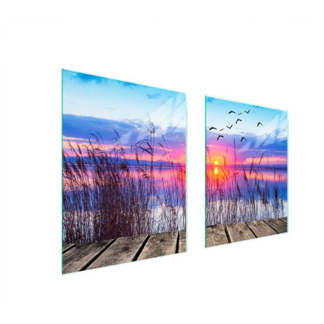 PLAQUE DE PROTECTION EN VERRE POUR POÊLE 85x52 VUE (1/5)