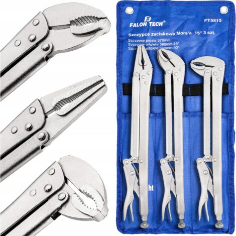 PINCE AUTOBLOQUANTE MORSE LONGUE 3 pcs. (1/5)