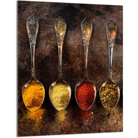 PLANCHE À DÉCOUPER EN VERRE 40x52 Épices (1/5)