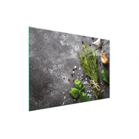 PLANCHE À DÉCOUPER EN VERRE 30x22 ÉPICES (1/5)