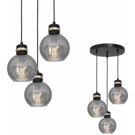 Suspension OMEGA NOIR/OR 3xE27 (1/5)