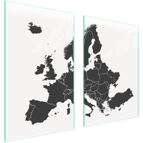 PLAQUE DE PROTECTION EN VERRE POUR CUISINE 65x52 MAP (1/5)